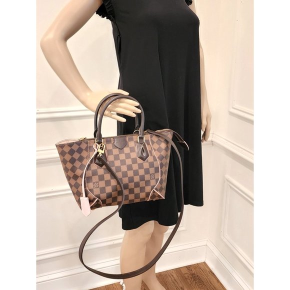 Louis Vuitton Caissa PM Damier Ebene Canvas Tote | Like New Condition - Picture 11 of 11